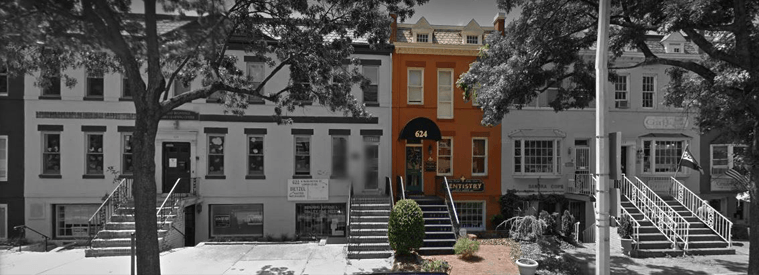 outside image of the office - 624 N. Washington St. Alexandria, VA 22314