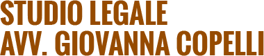 STUDIO LEGALE AVV. GIOVANNA COPELLI - LOGO