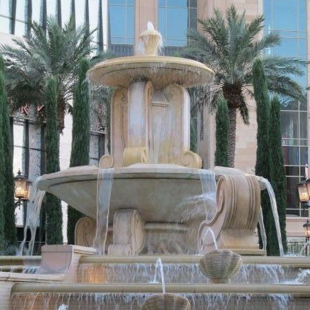 Naturstein Springbrunnen, Hotel Venetian, Las Vegas Naturstein Springbrunnen, Hotel Venetian, Las Vegas