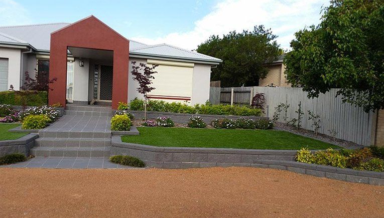 retaining wall project