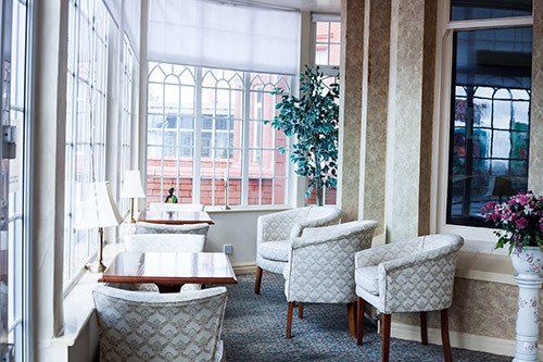 Seating arrangement at the Care home