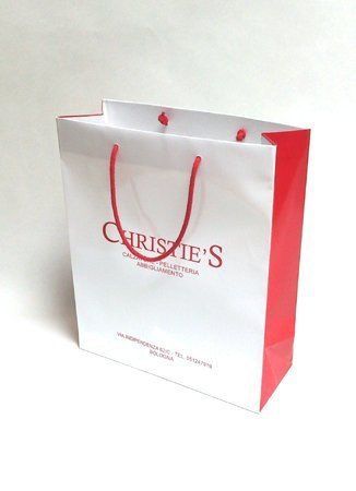 busta con logo Christie's