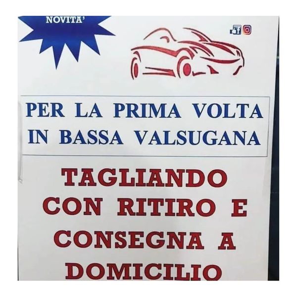 tagliando auto