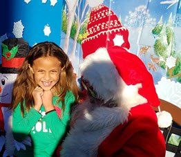 Santa and Kids