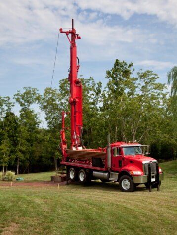 Drilling truck - Water Well Drilling & Service in Deale, Maryland Drilling truck - Water Well Drilling & Service in Deale, Maryland