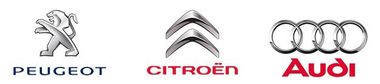 peugeot citroen audi logo