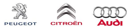 peugeot citroen audi logo