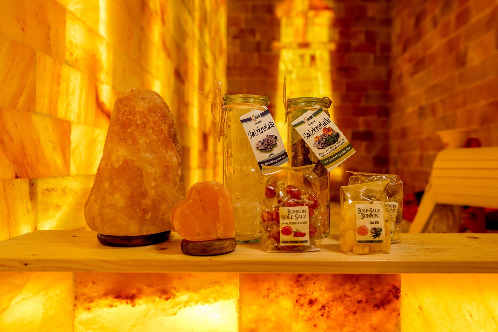 Gutscheine und Geschenke der Salzgrotte