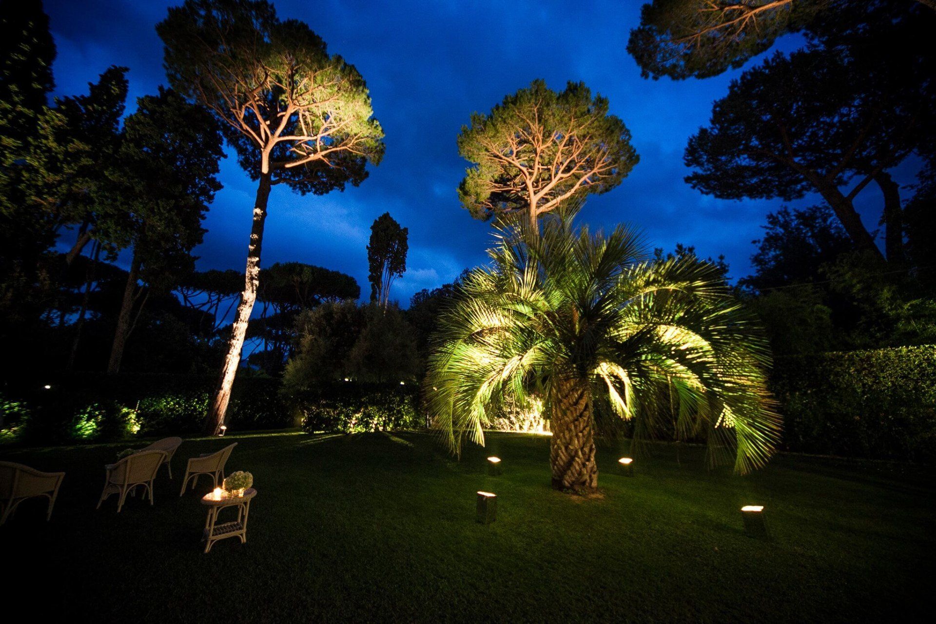 luci per giardino