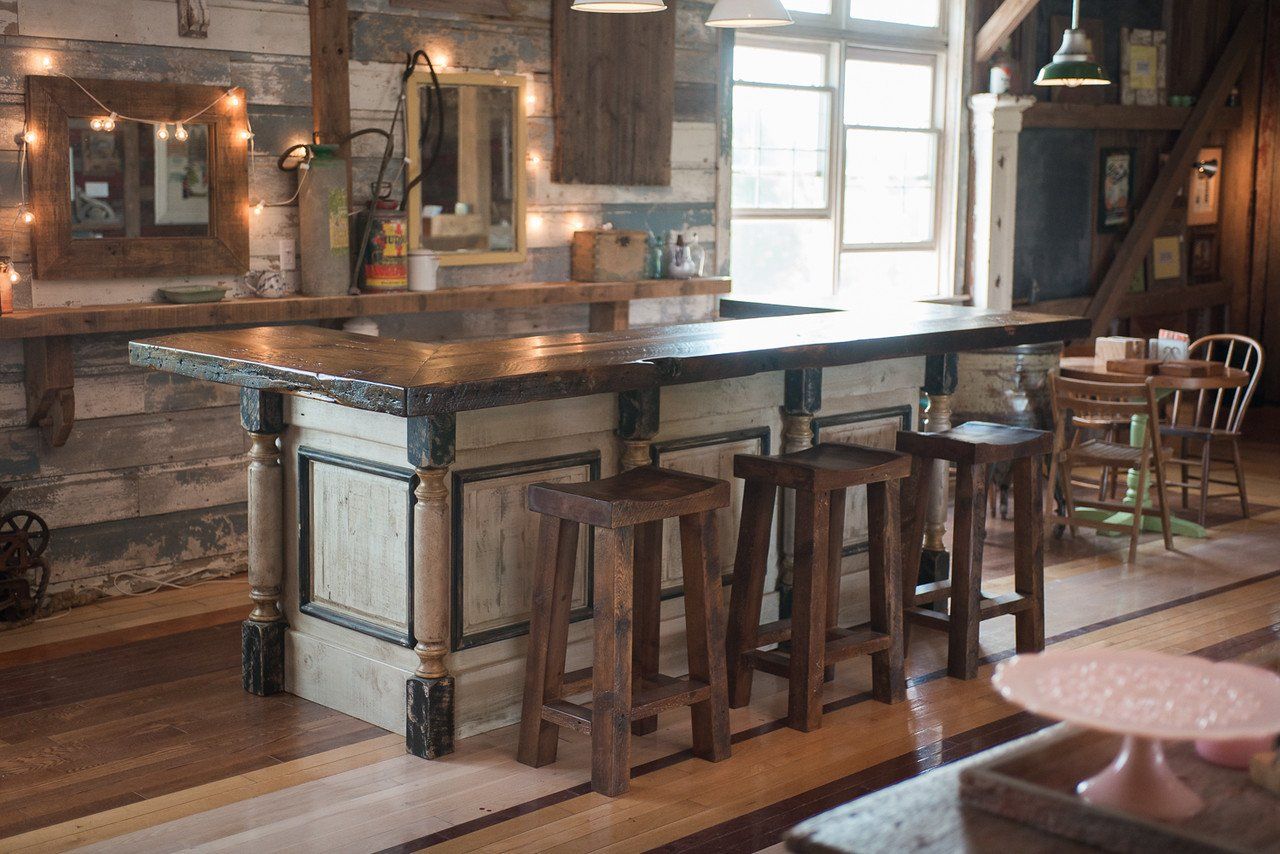 bar, stools, reclaimed, turned legs, custom