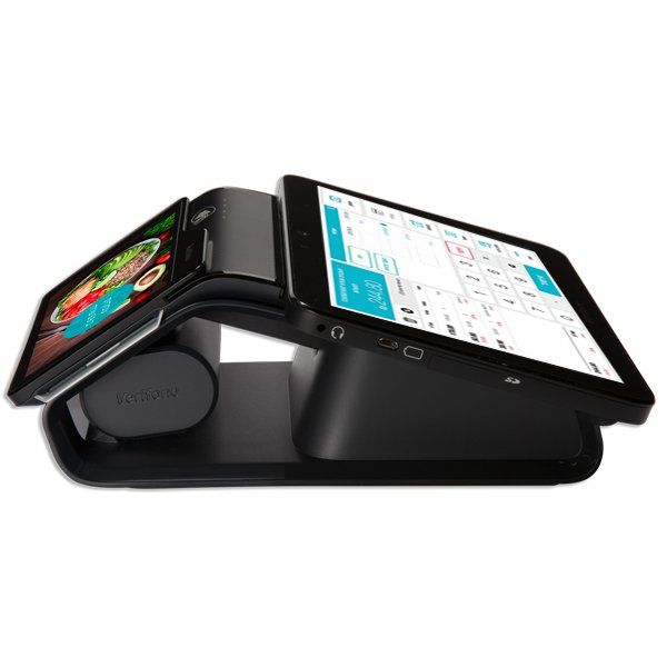 מערכת קופה חכמה כפולת-מסכים דגם Verifone Carbon מבית