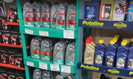 Motocross oil