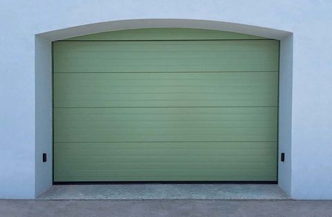 porta sezionale senza doghe