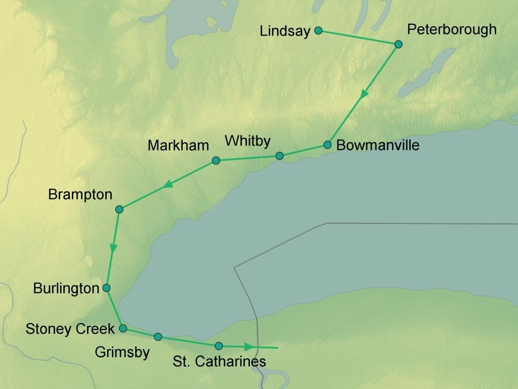 Route B Map
