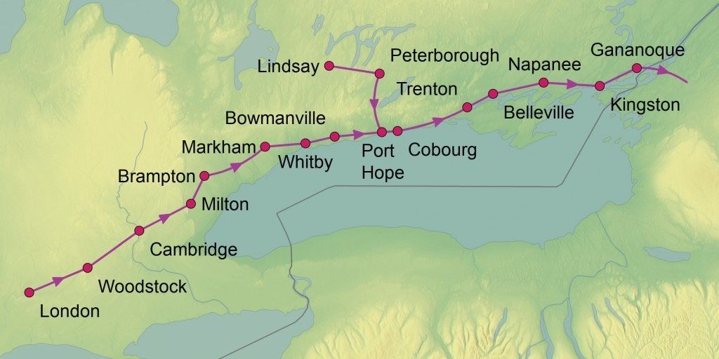 Route B Map