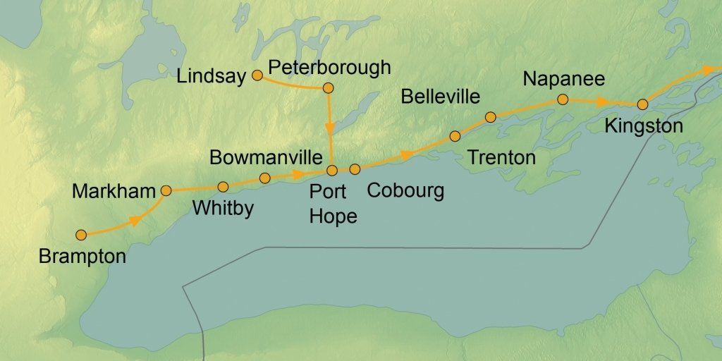 Route B Map