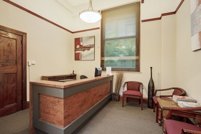 Reception area