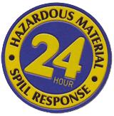 24 Hour Hazardous Material Spill Response Icon