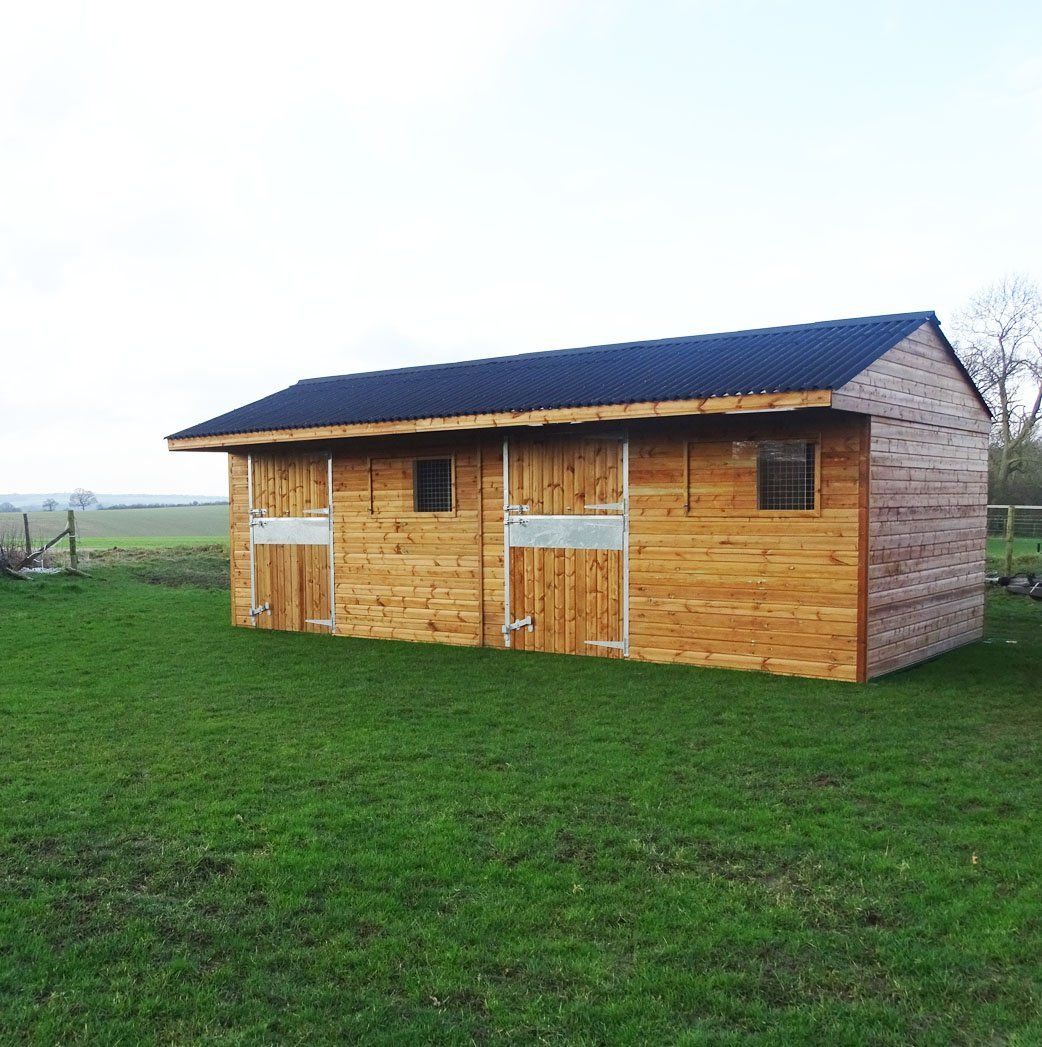 double mobile stables