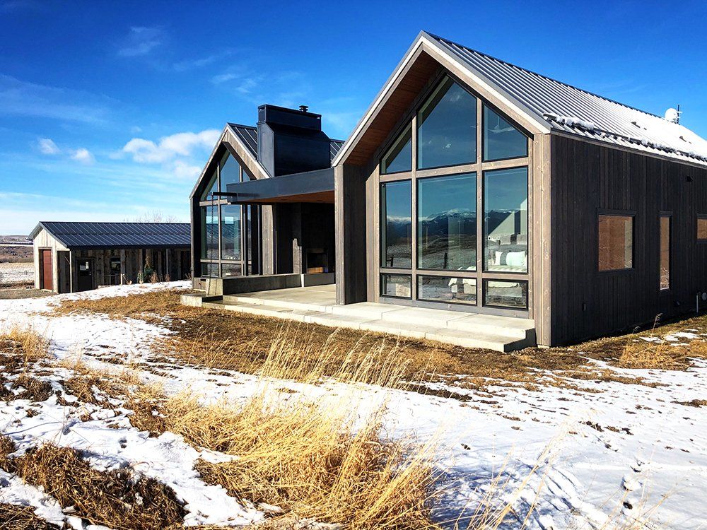 Designer's Residence Outside of House