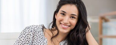 Happy young woman — Dental Care in Greenville, SC Happy young woman — Dental Care in Greenville, SC