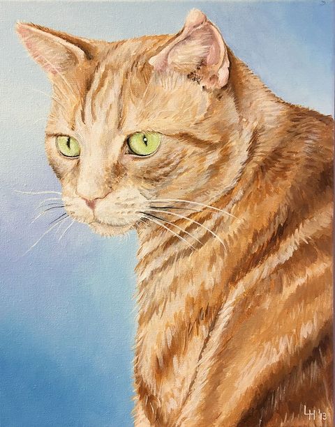 Image: David's portrait