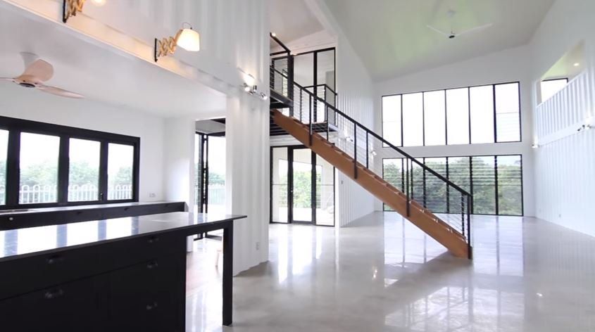 A Luxury Cargo Container Home- The Lindendale