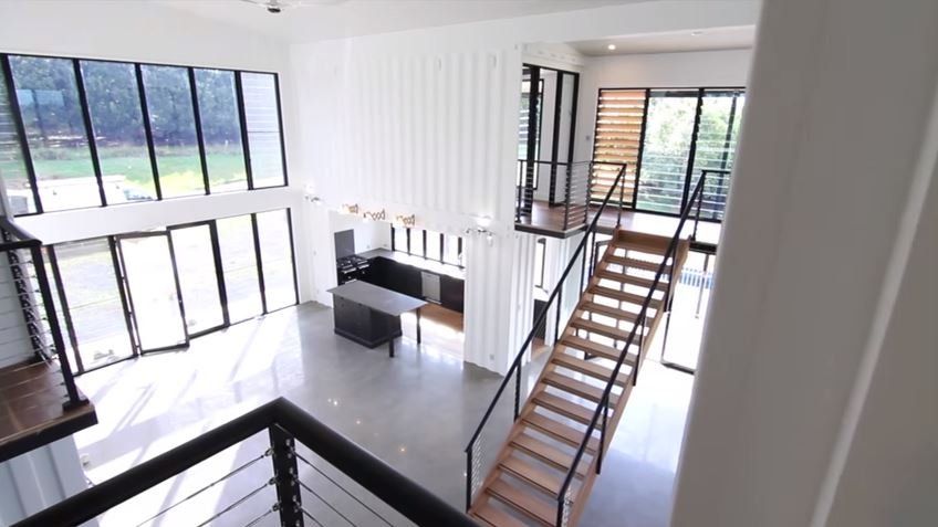 A Luxury Cargo Container Home- The Lindendale