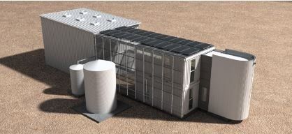 Shipping Container Home in Mojave Desert, California  
