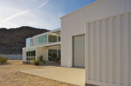 Shipping Container Home in the Desert- Tiny Home Living 