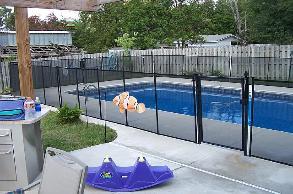 pool gate installation