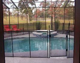pool gate installation