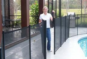 pool gate installation