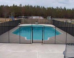 pool gate installation