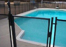 pool gate installation