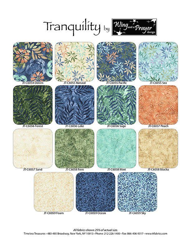 Tranquility fabrics Tranquility fabrics