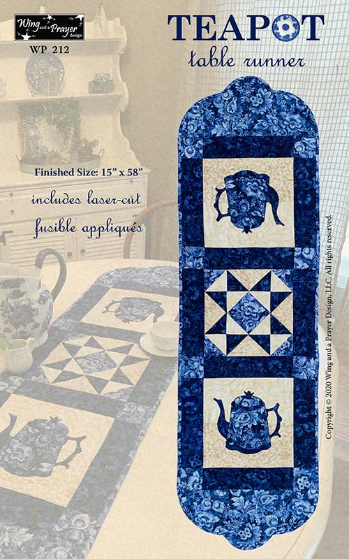 Teapot Table Runner Teapot Table Runner