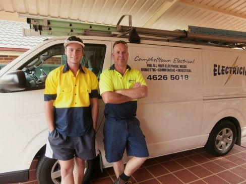 Trevor & Troy Ready for Work