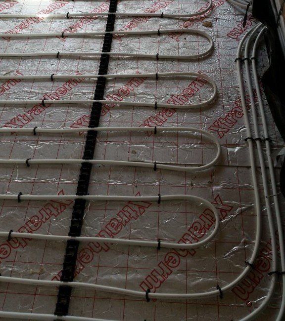 underfloor heating system