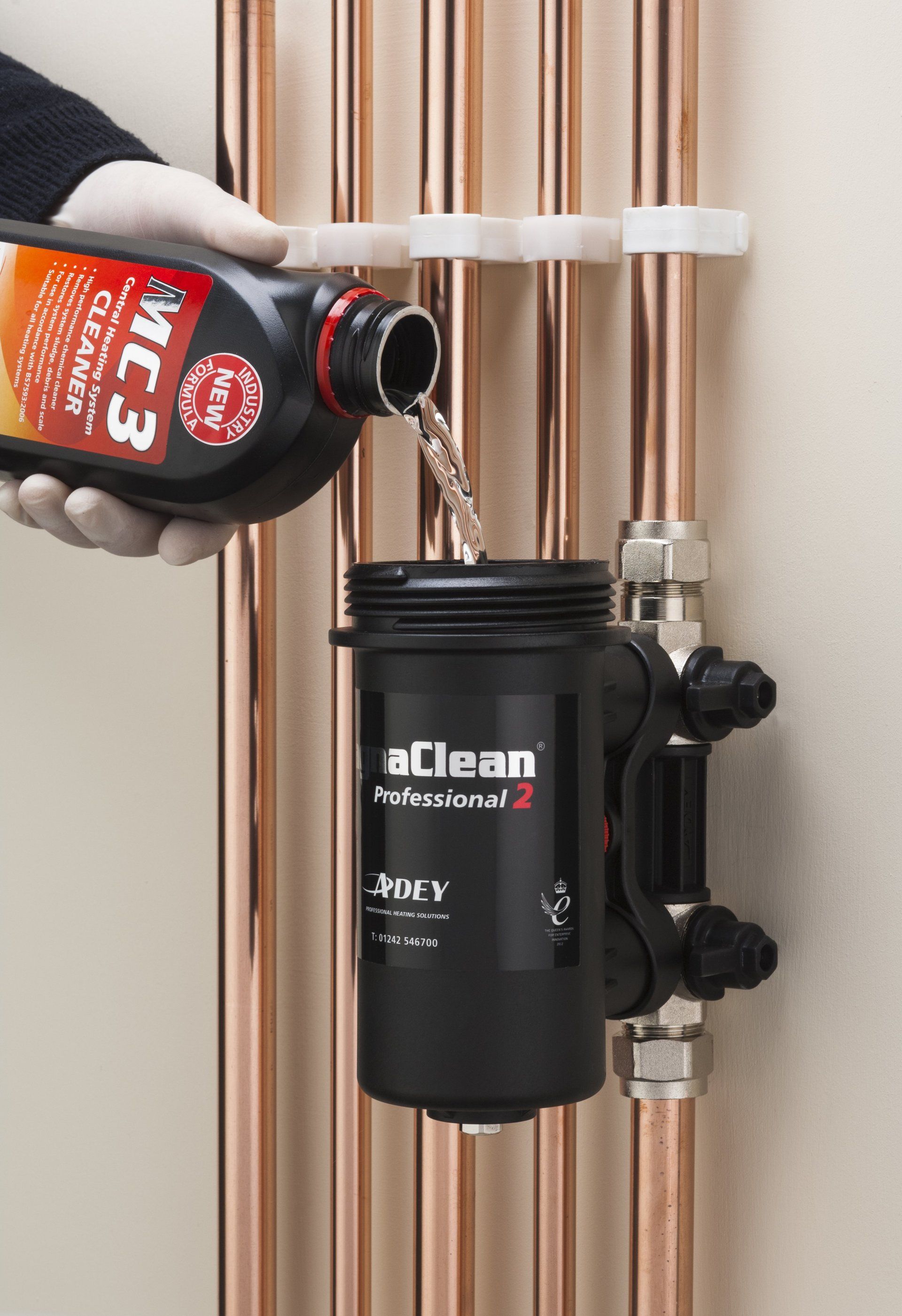 maintaining power flushing system