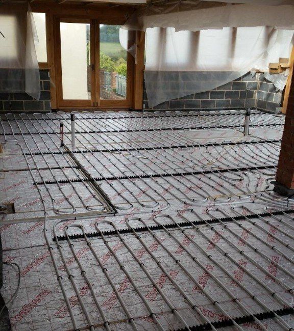 underfloor heating system installations