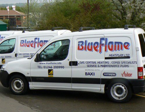 Blueflame Heatplan van