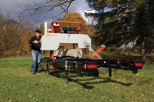 Sawing with the M285 Band Mill