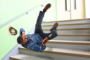 Hotels and Resorts — Man Slipped in Stairway in Greenville, SC