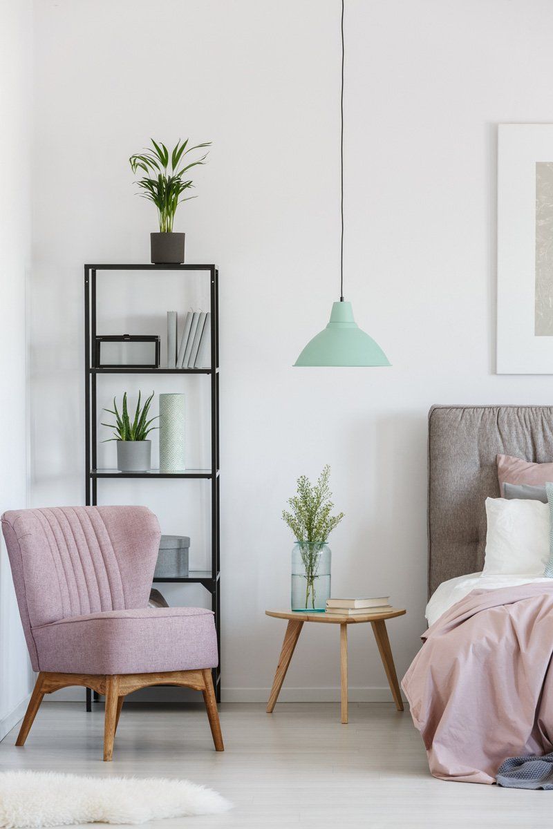 Affordable Couches — Living Room with Pink Sofa in Jacksonville, FL