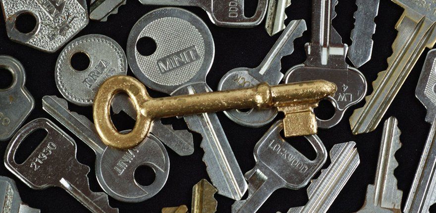 a variety of keys