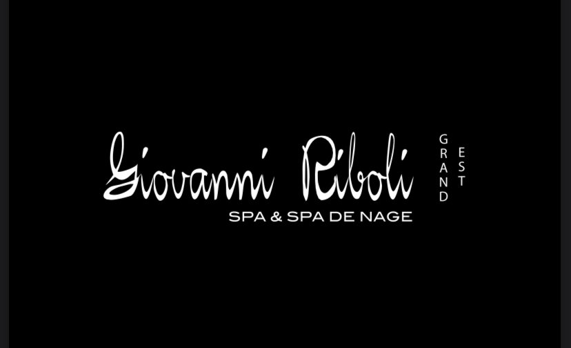 Un logo noir et blanc pour le spa giovanni pioli & spa de nage