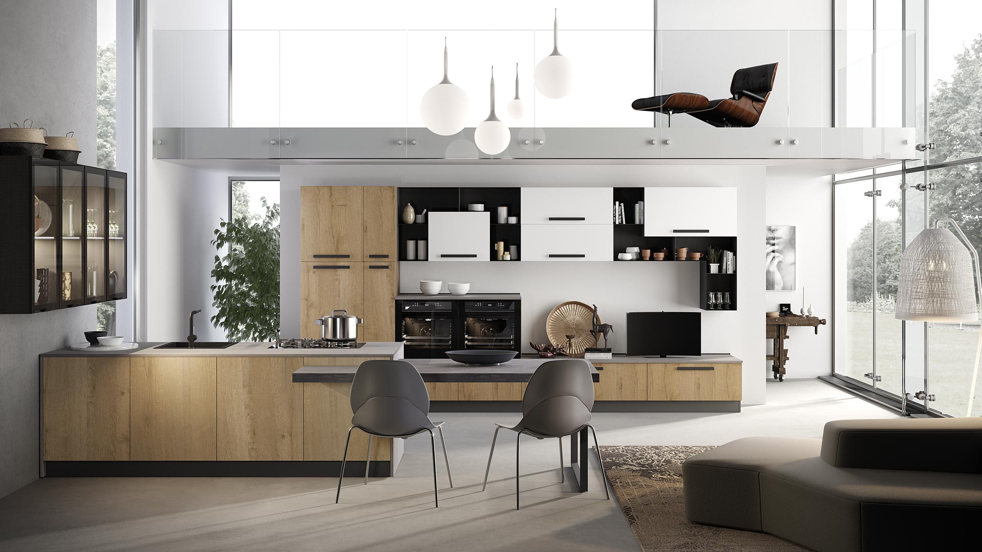 cucina in legno