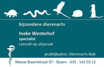 Klik om Ineke te bellen bij dierenarts Bob contact reptielenarts Ineke Westerhof