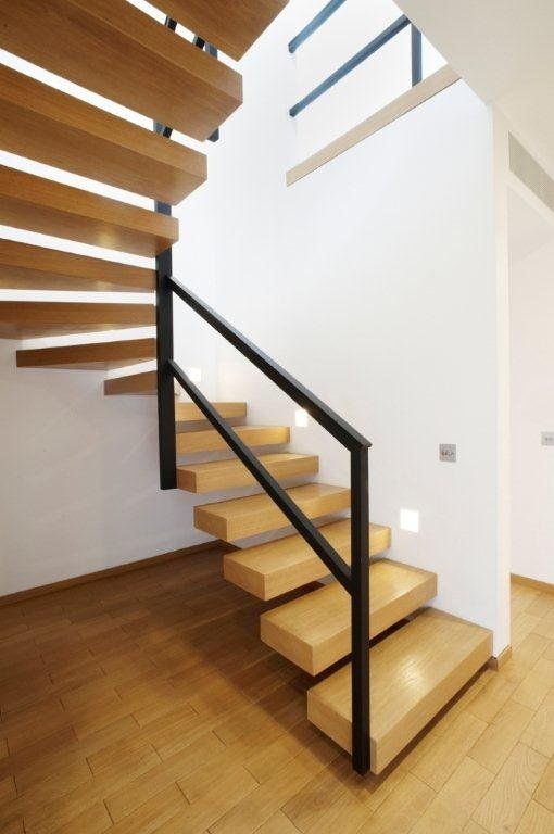 brown stairs